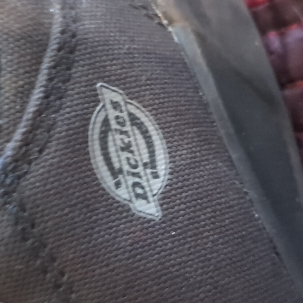DICKIES* Supa Dupa ladies steel toe electrical hazard canvas work shoe sz 6M - Picture 5 of 13